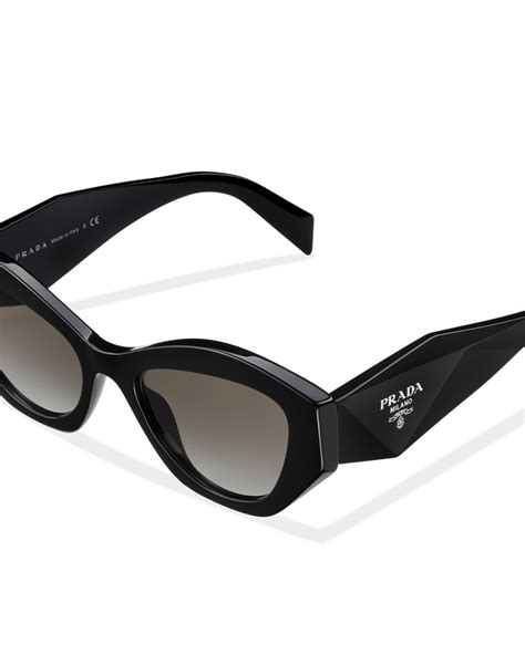 prada grey gradient cat eye sunglasses|Gradient Anthracite Gray Lenses Prada Symbole .